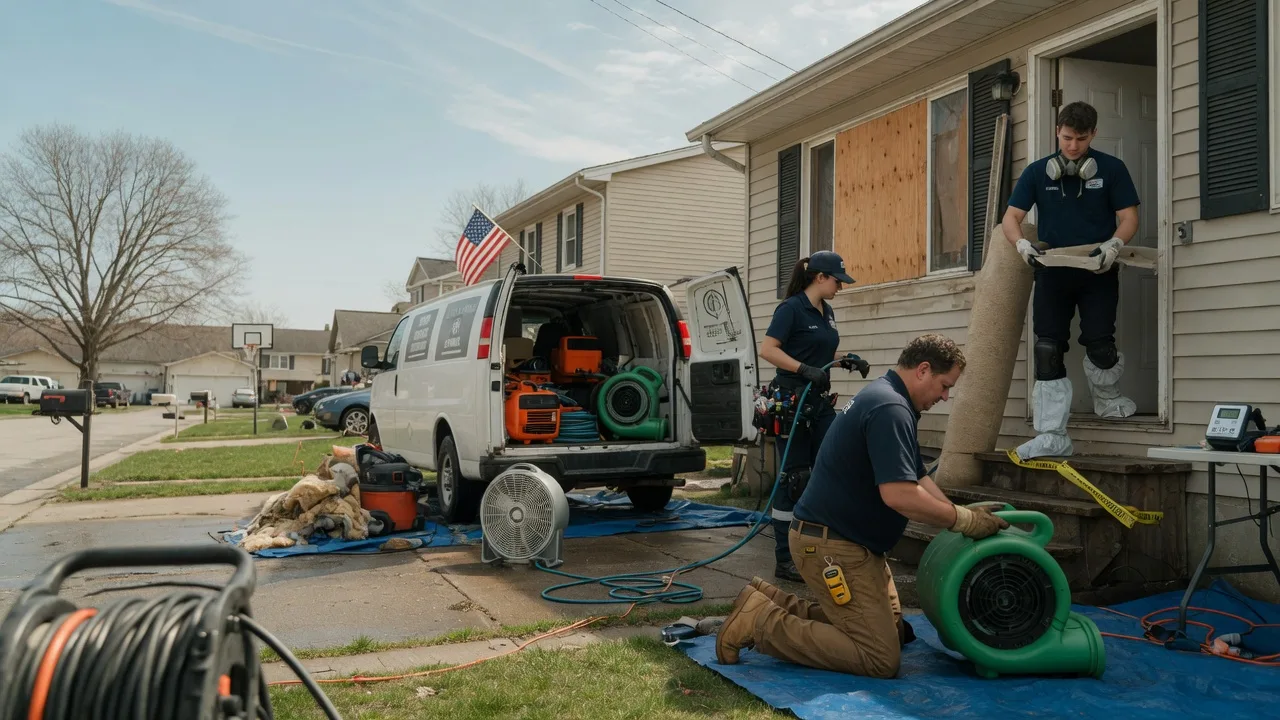 Water Damage Restoration in Changewater, NJ near me